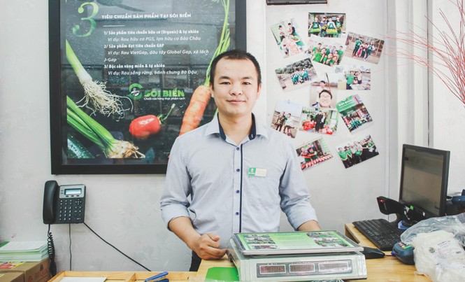 Sói Biển đi lên từ bờ vực phá sản Ông chủ chuỗi cửa hàng thực phẩm sạch Sói Biển, Trần Quân