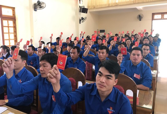 Xung kích trẻ trên sơn cước Mù Cang Lan tỏa đoàn kết và quyết tâm vươn lên từ Đại hội hôm nay