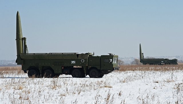 Nga lý giải việc đưa tên lửa Iskander tới Kaliningrad Ảnh: RIA Novosti