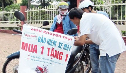 Bảo hiểm siêu rẻ “ngập” Hà thành Bảo hiểm siêu rẻ “ngập” Hà thành
