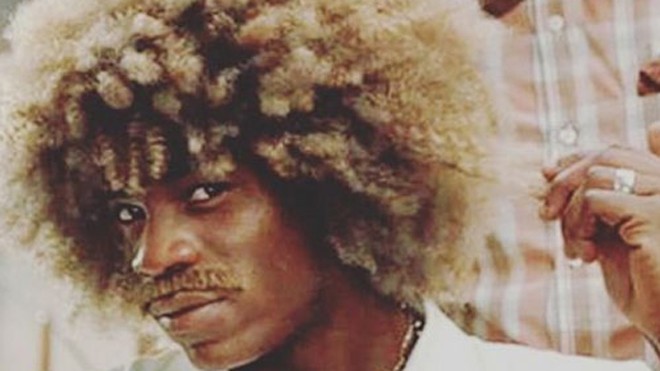 Balotelli tính nuôi tóc kiểu 'đầu rơm' của Valderrama Balotelli tính bắt chước kiểu tóc xù của Valderrama. Ảnh: Instagram.
