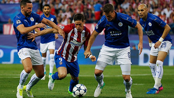 Lịch sử ủng hộ Atletico vào bán kết Champions League Phải đá trận lượt về trên sân khách, nhưng lợi thế dẫn 1-0 từ lượt đi cùng sự ủng hộ từ lịch sử là những điểm tựa để Atletico hy vọng vào bán kết. Ảnh: Reuters.