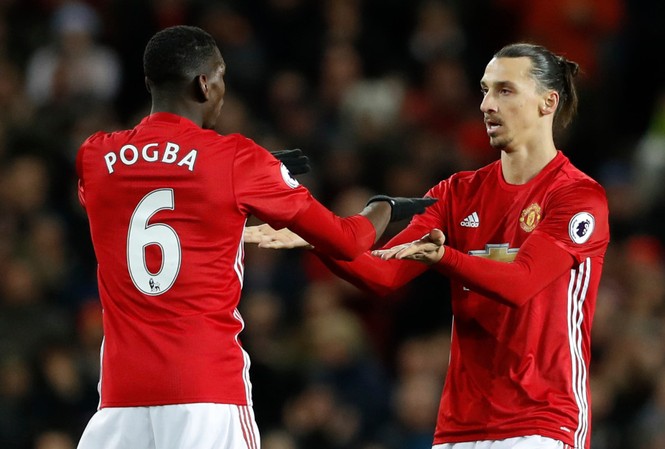 Cặp đôi nào nguy hiểm nhất Premier League? Ibrahimovic – Pogba là cặp đôi nguy hiểm bậc nhất Premier League mùa này.
