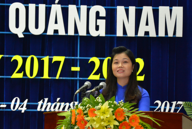 Chị Phạm Thị Thanh tái đắc cử Bí thư Tỉnh đoàn Quảng Nam Chị Phạm Thị Thanh tái đắc cử chức vụ Bí thư Tỉnh đoàn Quảng Nam