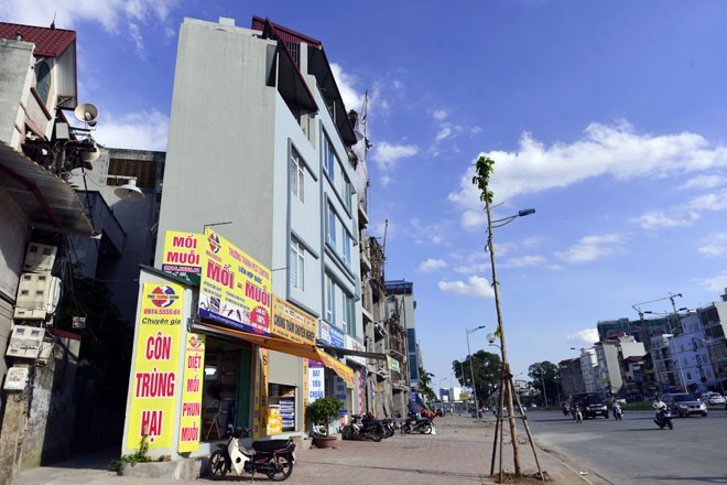 Hà Nội 'tổng kiểm tra' các công trình vi phạm điển hình Nhiều công trình nhà "siêu mỏng, siêu méo" chưa được xử lý dứt điểm