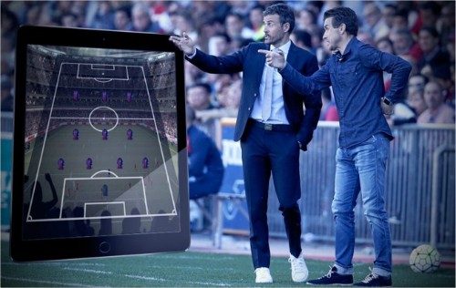 Barca nguy hiểm hơn nhờ... iPad HLV Luis Enrique và trợ lý Unzue.