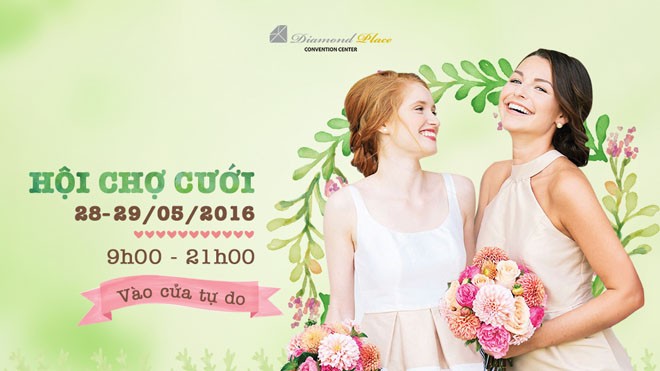 Đón mùa cưới với ngày hội Saving Wedding 2016 tại Diamond Place Đón mùa cưới với ngày hội Saving Wedding 2016 tại Diamond Place