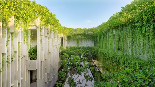 Naman Garden – Chuẩn mực mới của đẳng cấp nghỉ dưỡng 5 sao Khung cảnh thiên nhiên xanh mát tại Naman Garden