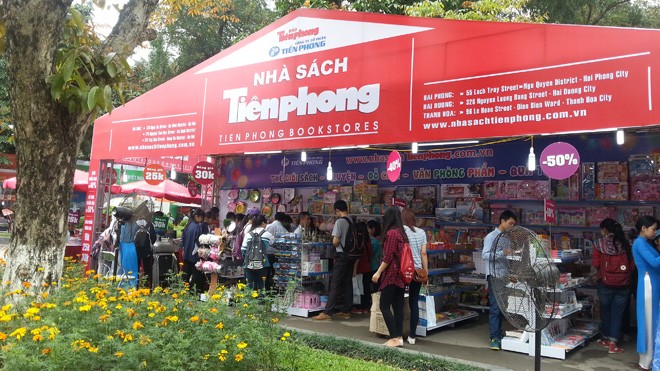Nhà sách Tiền Phong giảm giá sâu, tri ân bạn đọc tại 'Ngày Sách Việt Nam' Nhà sách Tiền Phong giảm giá sâu, tri ân bạn đọc tại 'Ngày Sách Việt Nam'