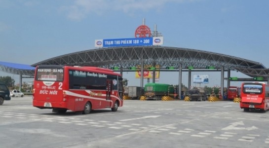 Cao tốc Pháp Vân - Cầu Giẽ sẽ giảm 25% giá vé Trạm thu phí dự án Pháp Vân - Cầu Giẽ