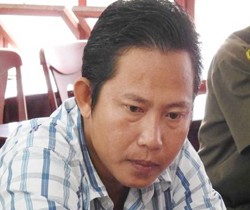 Trung tá công an bồi thường 17 triệu đồng vì bắn người Anh Quang cho biết anh chấp nhận mức bồi thường của công an. Ảnh: Phúc Hưng