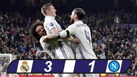 Ronaldo im tiếng, Real vẫn dễ dàng bắt nạt Napoli Ronaldo im tiếng, Real vẫn dễ dàng bắt nạt Napoli