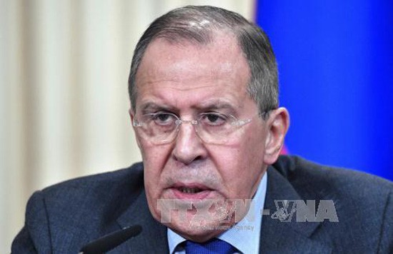 Bản tin 20H: Nga hy vọng Mỹ không đơn phương hành động chống Triều Tiên Ngoại trưởng Nga Sergei Lavrov. Ảnh: AFP/TTXVN.