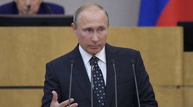 BẢN TIN 8H: Ông Putin kêu gọi tăng cường sức mạnh quốc phòng Tổng thống Nga Vladimir Putin. (Nguồn: Sputnik)
