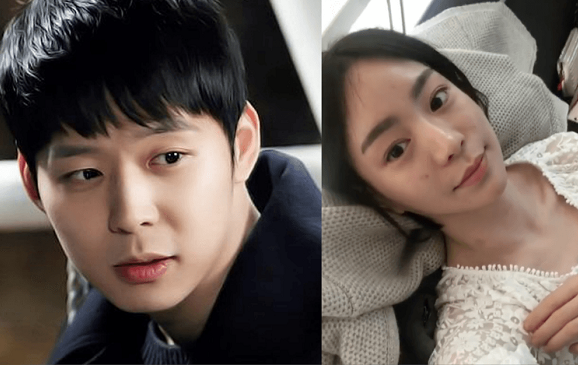 “Mất tích” sau bê bối tình dục, Park Yoochun lại vướng ồn ào kết hôn Park Yoochun (trái) và vị hôn thê tin đồn.