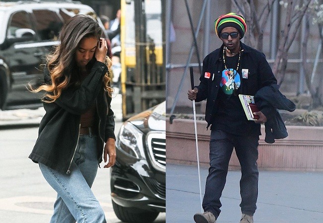 Mật vụ Mỹ bắt kẻ bám đuôi, đòi cưới cô cả nhà Obama Malia Obama (trái) bị Nilton Cardoso bám đuôi.