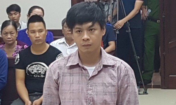 Tội phạm ma túy ra tù, 'gây chuyện' với chiến sĩ công an từng bắt mình Đối tượng Đào Trung Kiên tại tòa phúc thẩm.