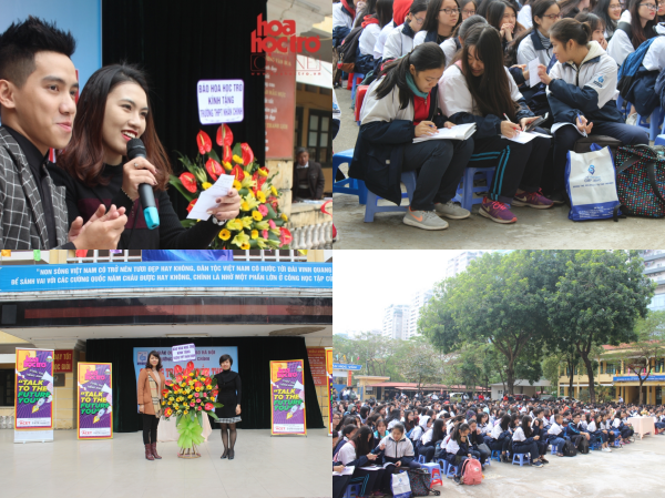 Hà Nội: Teen THPT Nhân Chính hào hứng với buổi phát động cuộc thi “Talk to the future you” Hà Nội: Teen THPT Nhân Chính hào hứng với buổi phát động cuộc thi “Talk to the future you”