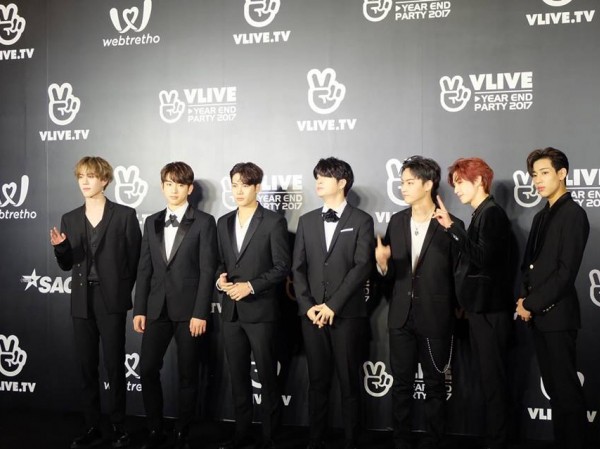 Thảm đỏ đêm nhạc Thảm đỏ đêm nhạc "V Live Year End Party 2017": Các fan vỡ òa vì GOT7