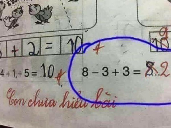 Bài toán cộng trừ đơn giản nhưng vẫn khiến dân mạng Bài toán cộng trừ đơn giản nhưng vẫn khiến dân mạng "điên đầu" tranh cãi