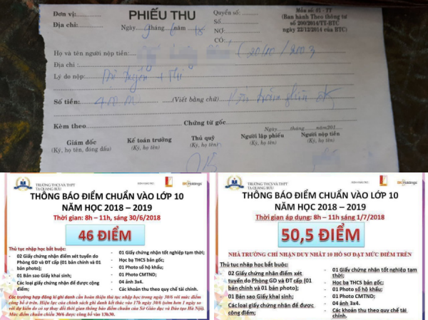 Điểm chuẩn lớp 10 “nhảy múa” từ 46 lên 50,5 trong 2 ngày: Sở GD&ĐT nói gì? Điểm chuẩn lớp 10 “nhảy múa” từ 46 lên 50,5 trong 2 ngày: Sở GD&ĐT nói gì?