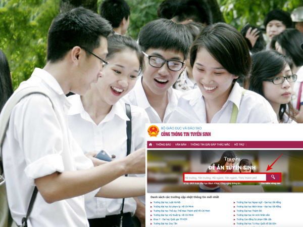 Cách tra cứu điểm chuẩn các trường Đại học, Cao đẳng 2018 nhanh và chính xác nhất Cách tra cứu điểm chuẩn các trường Đại học, Cao đẳng 2018 nhanh và chính xác nhất