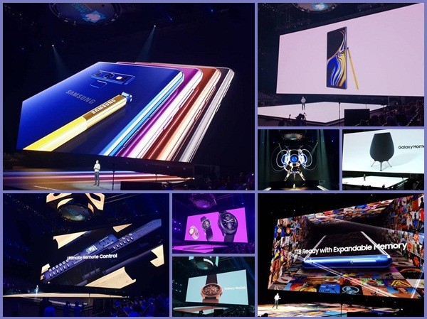 Galaxy Note9 ra mắt với pin Galaxy Note9 ra mắt với pin "khủng", cây viết S-Pen có thể chụp ảnh selfie