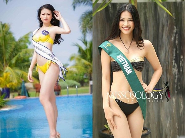Hoa hậu Phương Khánh vướng nghi án dao kéo khi vòng 1 tăng 10 cm chỉ trong thời gian ngắn Hoa hậu Phương Khánh vướng nghi án dao kéo khi vòng 1 tăng 10 cm chỉ trong thời gian ngắn