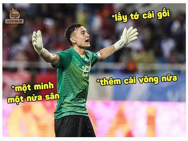 Thủ môn Lâm Thủ môn Lâm "Tây" được thánh chế réo tên vì "không có gì để bắt"