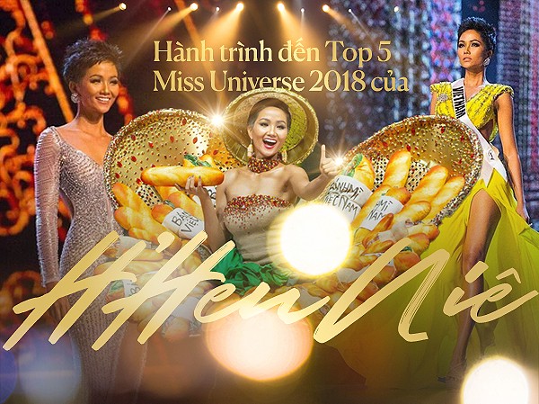 Hành trình đến Top 5 Miss Universe 2018 của người đẹp H'Hen Niê Hành trình đến Top 5 Miss Universe 2018 của người đẹp H'Hen Niê