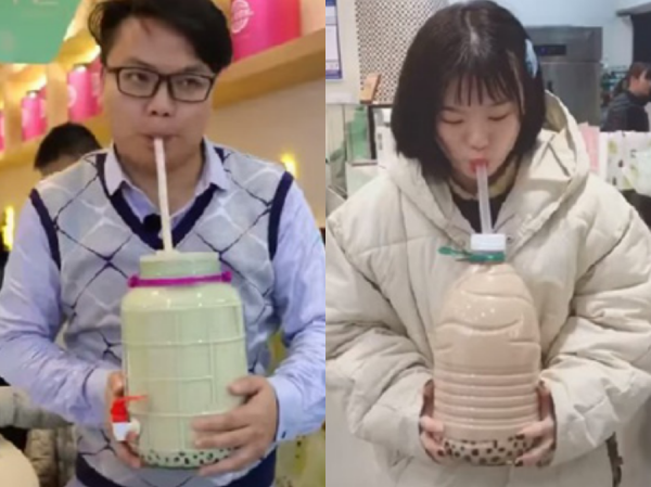 Cùng là uống trà sữa, nhưng xu hướng bây giờ là phải uống bằng... can? Cùng là uống trà sữa, nhưng xu hướng bây giờ là phải uống bằng... can?