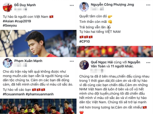 Các cầu thủ về nước sau trận tứ kết Asian Cup, Các cầu thủ về nước sau trận tứ kết Asian Cup, "Tư" Dũng "nóng lòng" về bán thịt lợn với mẹ