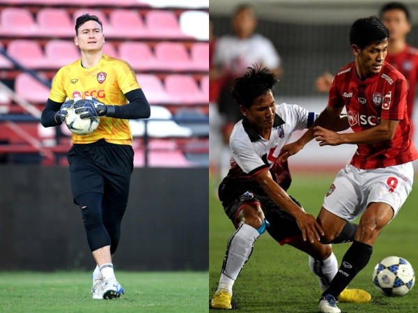 Đặng Văn Lâm phải ngồi dự bị, Muangthong United thua trận ở Campuchia Đặng Văn Lâm phải ngồi dự bị, Muangthong United thua trận ở Campuchia