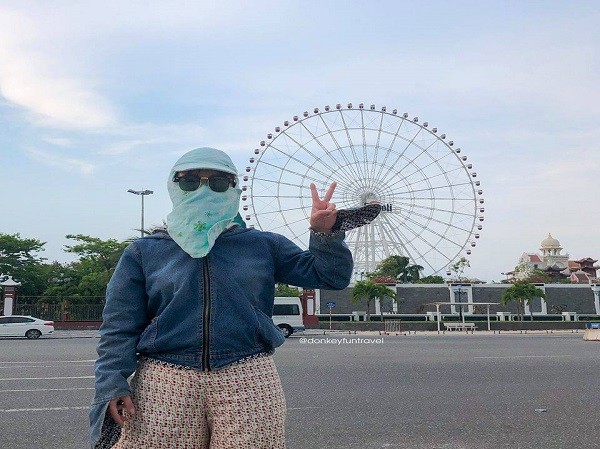 Mùa Hè là mùa cosplay thành Mùa Hè là mùa cosplay thành "ninja" ngay cả khi bạn đang đi du lịch?
