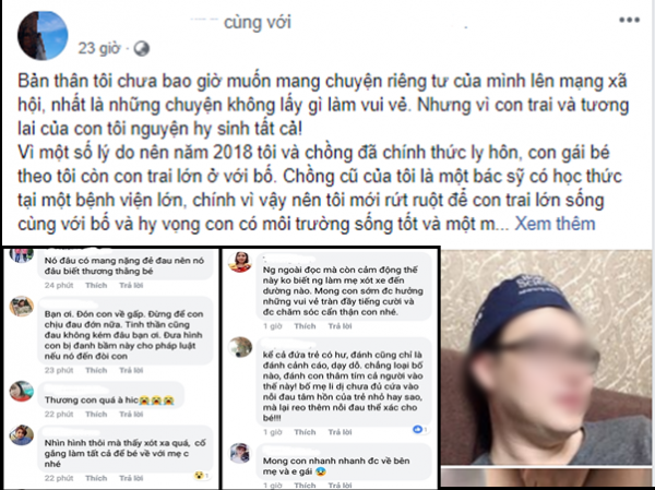 Dư luận phẫn nộ trước chuyện bố ruột bị tố Dư luận phẫn nộ trước chuyện bố ruột bị tố "nhận quyền nuôi con nhưng lại bạo hành dã man"?