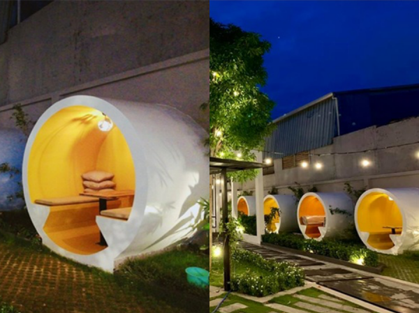 Xuất hiện quán cà phê ống cống ở Sài Gòn thu hút giới trẻ đến check-in Xuất hiện quán cà phê ống cống ở Sài Gòn thu hút giới trẻ đến check-in