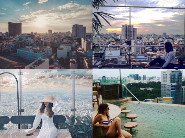Top 5 quán cà phê Top 5 quán cà phê "nóc nhà" view "khủng", ngắm toàn cảnh Sài Gòn thu hút giới trẻ
