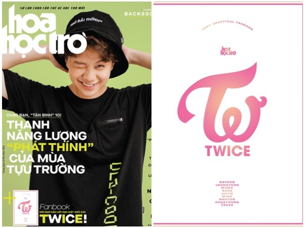 Mở đầu học kỳ hứng khởi, Hoa Học Trò 1317 tăng bạn fanbook TWICE Mở đầu học kỳ hứng khởi, Hoa Học Trò 1317 tăng bạn fanbook TWICE "kẹo ngọt"