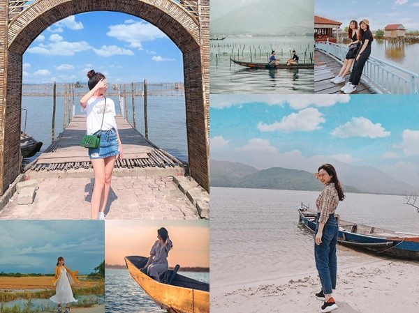 Đầm Chuồn, phá Tam Giang đẹp thơ mộng trong ảnh check-in của giới trẻ Đầm Chuồn, phá Tam Giang đẹp thơ mộng trong ảnh check-in của giới trẻ