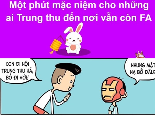 Ảnh chế dân F.A không có người yêu trong ngày Trung thu Ảnh chế dân F.A không có người yêu trong ngày Trung thu