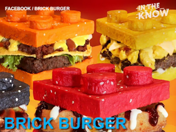 Khám phá thế giới ẩm thực không giới hạn: Bánh burger lego Khám phá thế giới ẩm thực không giới hạn: Bánh burger lego