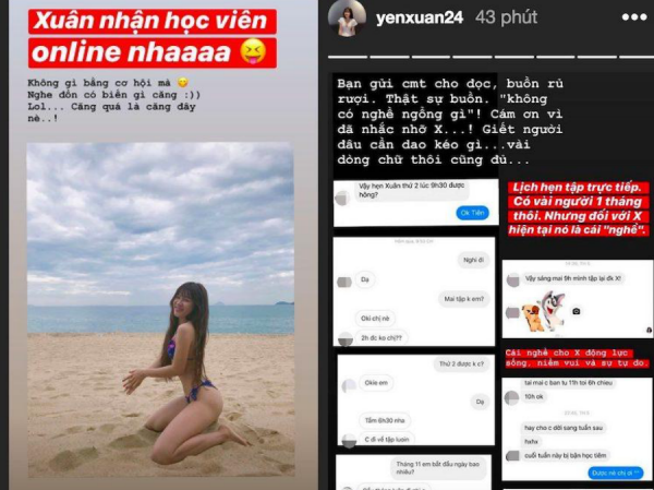 Bị dân mạng trách Bị dân mạng trách "ăn bám" bạn trai Lâm Tây, Yến Xuân đã "phản pháo" thế này đây!