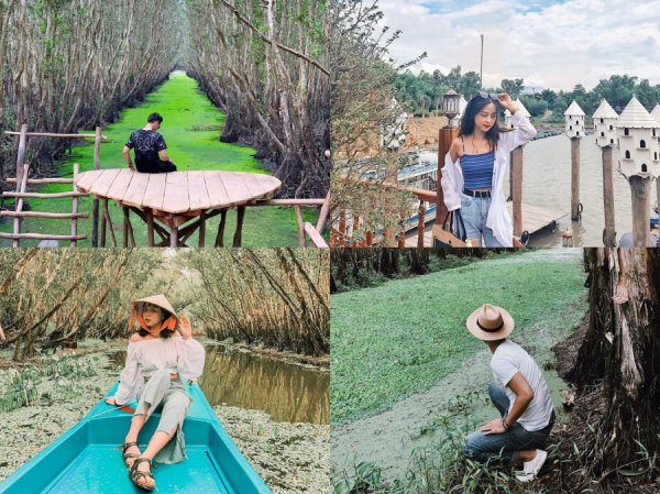 Tiết lộ góc check-in Tiết lộ góc check-in "thần thánh" mới toanh của rừng tràm Trà Sư, An Giang khiến giới trẻ mê mẩn