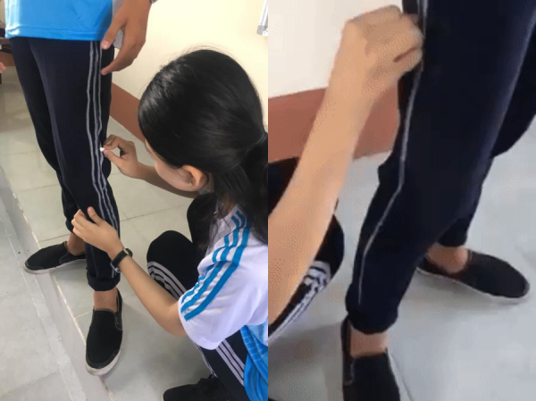 Sợ thầy phạt vì vi phạm đồng phục thể dục, teen nghĩ ra cách xử lý đầy sáng tạo Sợ thầy phạt vì vi phạm đồng phục thể dục, teen nghĩ ra cách xử lý đầy sáng tạo