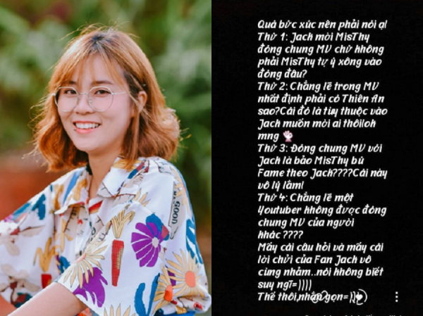 Hot streamer Misthy lên tiếng về vụ đăng story Instagram Hot streamer Misthy lên tiếng về vụ đăng story Instagram "cà khịa" antifan