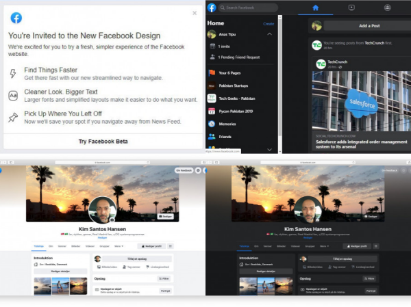 Facebook mời dùng thử giao diện web mới, có chế độ ban đêm huyền bí Facebook mời dùng thử giao diện web mới, có chế độ ban đêm huyền bí