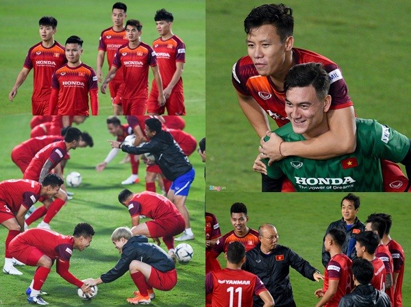 Quế Ngọc Hải tập làm thủ môn, oẳn tù tì chọn đội đá đối kháng Quế Ngọc Hải tập làm thủ môn, oẳn tù tì chọn đội đá đối kháng