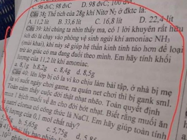 Thầy giáo dạy Hóa vui tính nhất năm, đưa lời khuyên Thầy giáo dạy Hóa vui tính nhất năm, đưa lời khuyên "trừ ma" hữu ích rồi "bẻ lái" chốt câu hỏi
