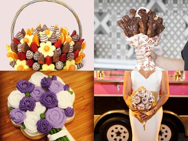 Sườn nướng và những bó hoa độc đáo làm từ đồ ăn cho dịp Valentine Sườn nướng và những bó hoa độc đáo làm từ đồ ăn cho dịp Valentine