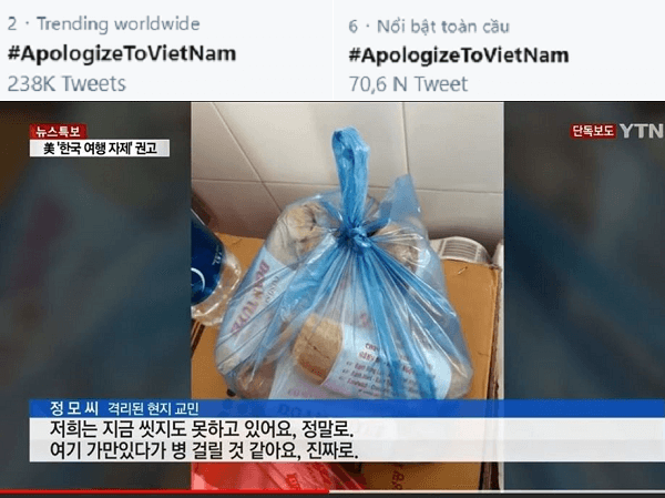 Trong đêm khuya, hashtag #ApologizeToVietNam lọt top Trending toàn cầu trên Twitter Trong đêm khuya, hashtag #ApologizeToVietNam lọt top Trending toàn cầu trên Twitter